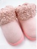 Kids Fluffy Lining & Fuzzy Ankle Warm Keelan Boots w/ Anti Slip Skids 